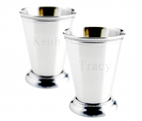 Personalized Polished Silver Mint Julep Cup